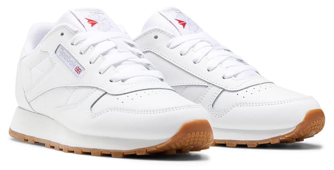کفش اسنیکر یونیسکس Reebok چرمی سفید مدل CL LTHR کفش اسنیکر یونیسکس Reebok چرمی سفید مدل CL LTHR
