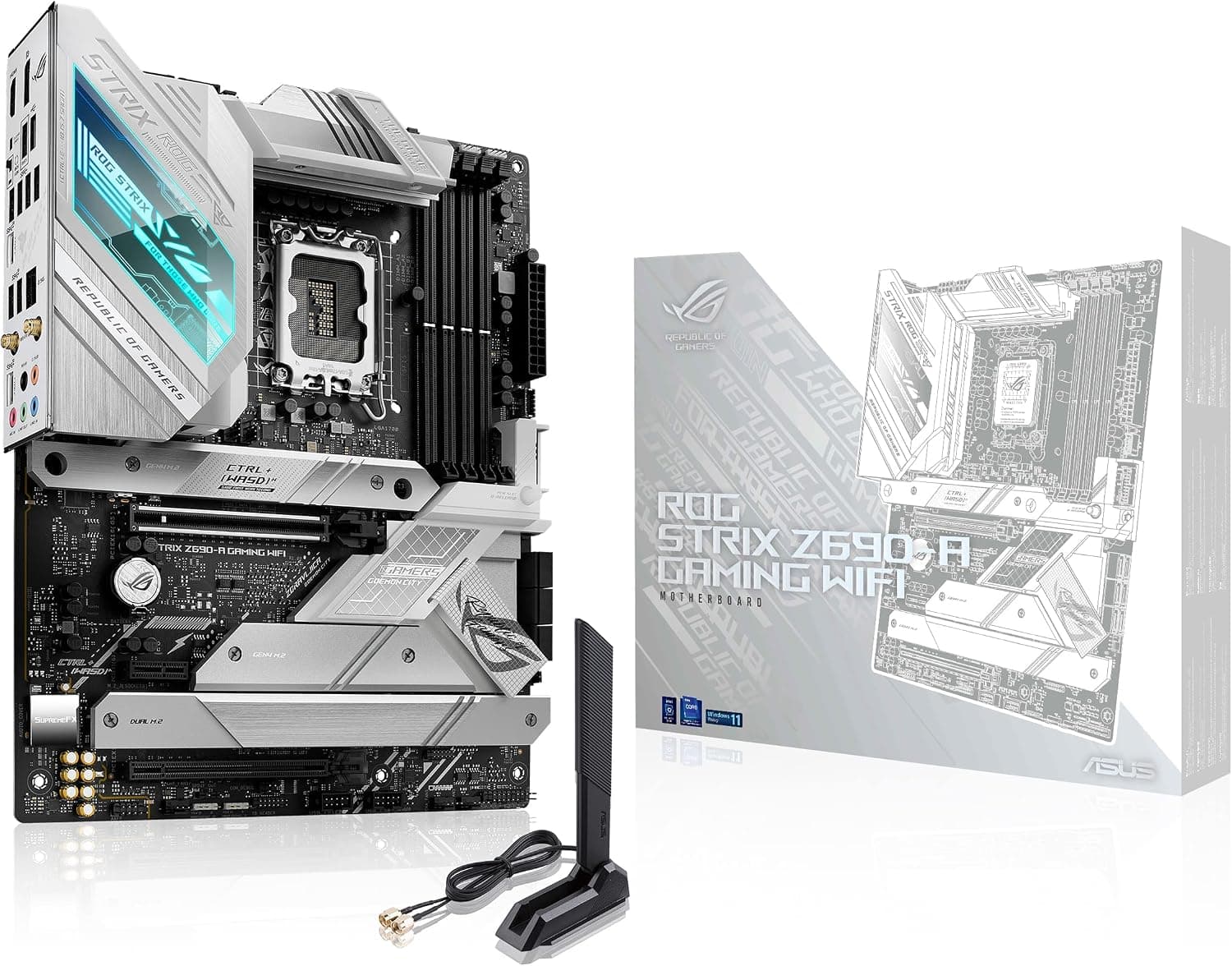 مادربرد ASUS مدل ROG STRIX Z890-F GAMING WIFI سوکت LGA 1851 مشکی مادربرد ASUS مدل ROG STRIX Z890-F GAMING WIFI سوکت LGA 1851 مشکی