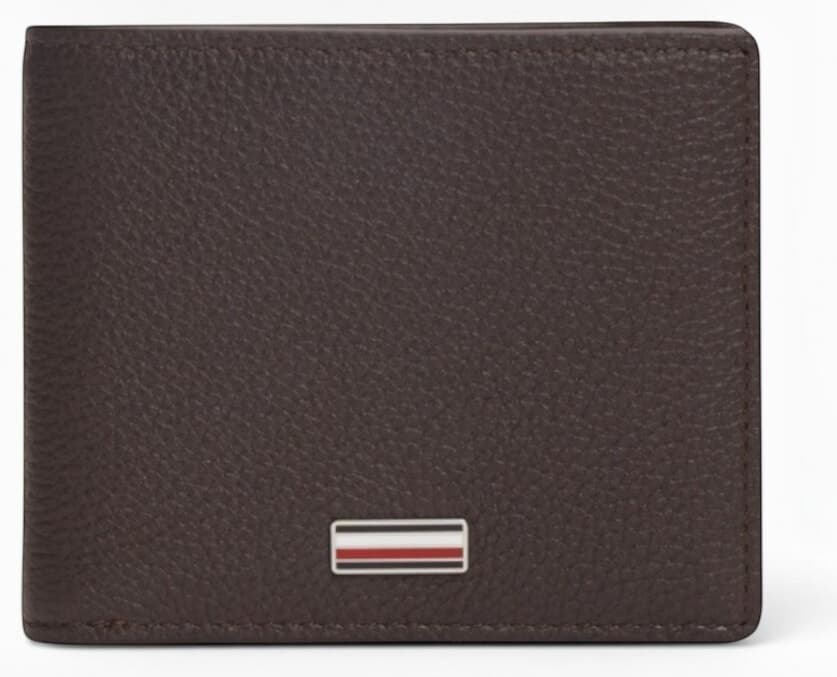 کیف پول مردانه Tommy Hilfiger قهوهای مدل TH CENTRAL MINI CC WALLET AM0AM14495 کیف پول مردانه Tommy Hilfiger قهوهای مدل TH CENTRAL MINI CC WALLET AM0AM14495