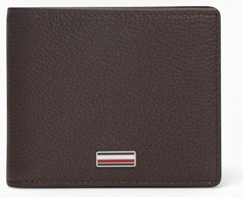 کیف پول مردانه Tommy Hilfiger قهوهای مدل TH CENTRAL MINI CC WALLET AM0AM14495 کیف پول مردانه Tommy Hilfiger قهوهای مدل TH CENTRAL MINI CC WALLET AM0AM14495