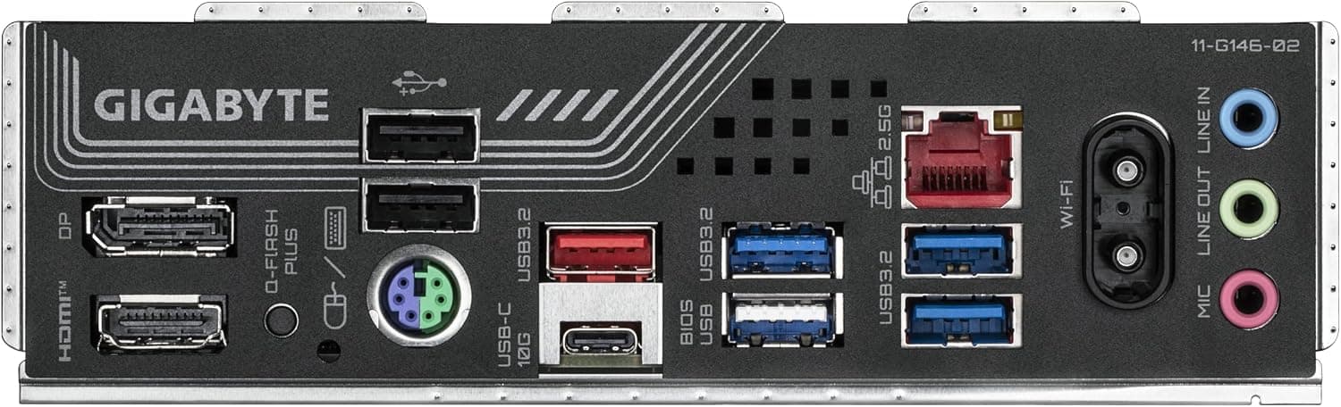 مادربرد Gigabyte مناسب پردازندههای AMD Ryzen 9000 مدل B850 GAMING X WIFI6E مادربرد Gigabyte مناسب پردازندههای AMD Ryzen 9000 مدل B850 GAMING X WIFI6E