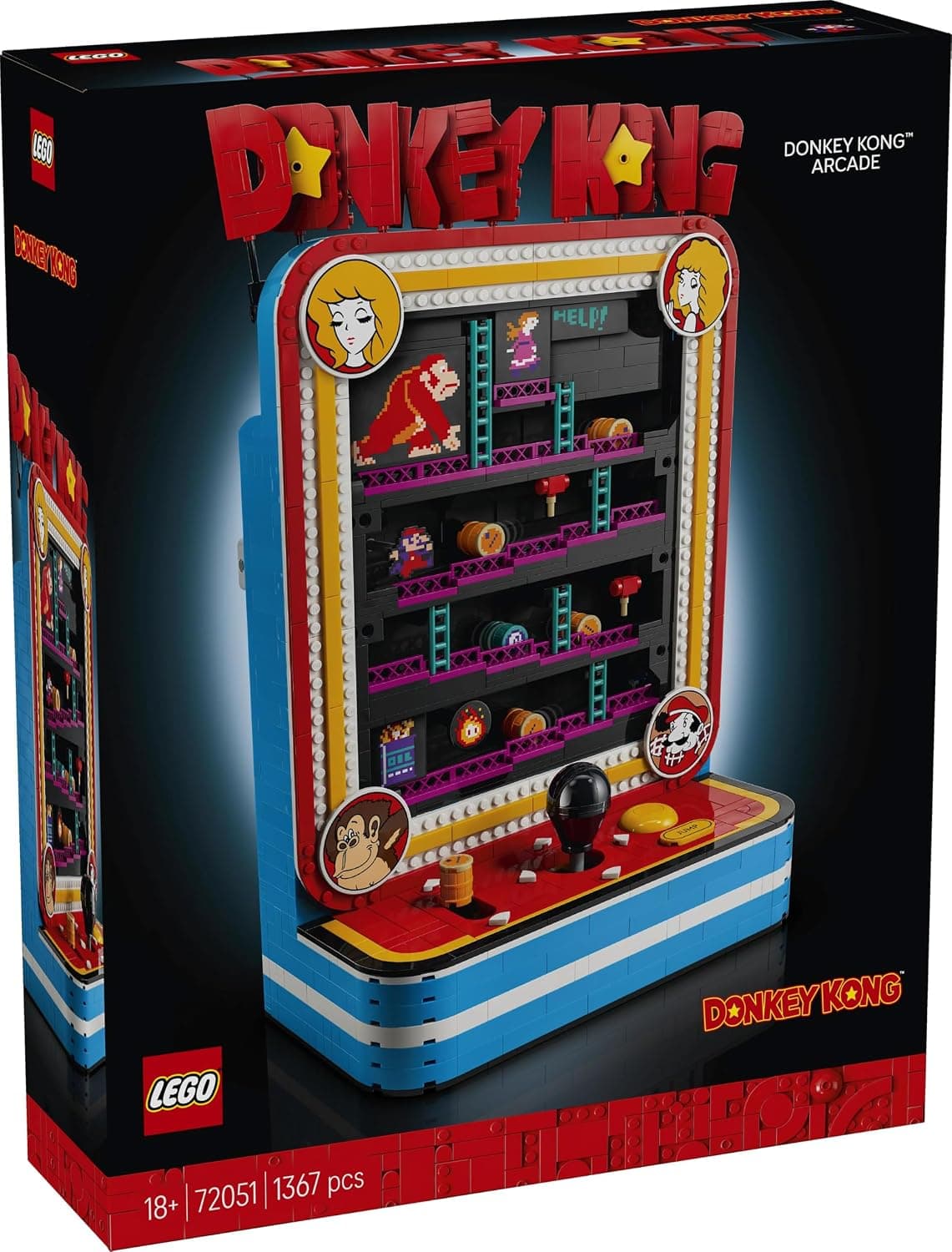 لگو Super Mario Donkey Kong Arcade مدل 72051 لگو Super Mario Donkey Kong Arcade مدل 72051