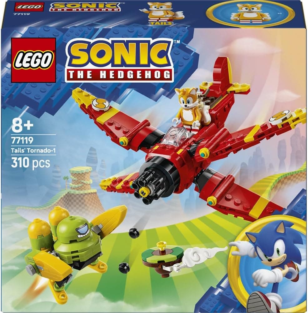لگو مدل Sonic the Hedgehog Tails' Tornado-1 77119 لگو مدل Sonic the Hedgehog Tails' Tornado-1 77119