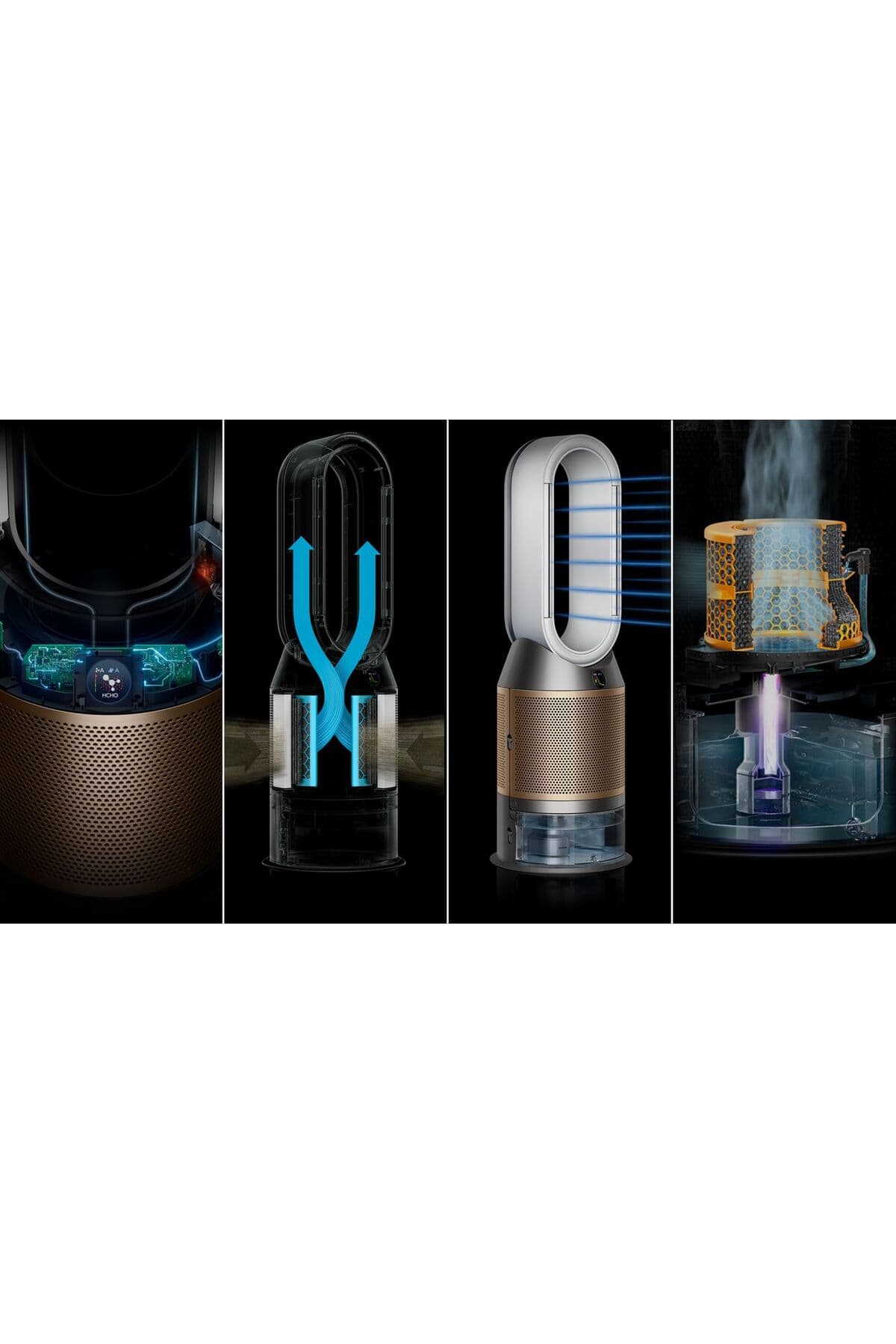 دستگاه تصفیه هوا DYSON Purifier Humidify+Cool با قابلیت رطوبتسازی De-NOx مدل PH2 دستگاه تصفیه هوا DYSON Purifier Humidify+Cool با قابلیت رطوبتسازی De-NOx مدل PH2