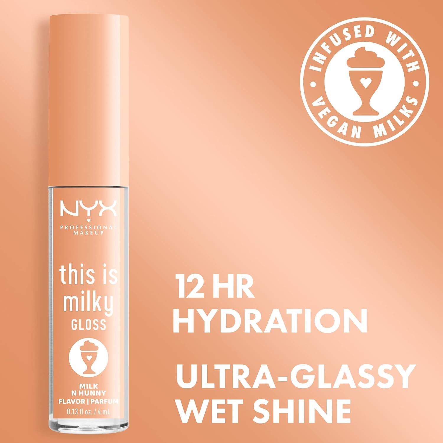 برق لب NYX PROFESSIONAL MAKEUP مدل THIS IS MILKY GLOSS برق لب NYX PROFESSIONAL MAKEUP مدل THIS IS MILKY GLOSS