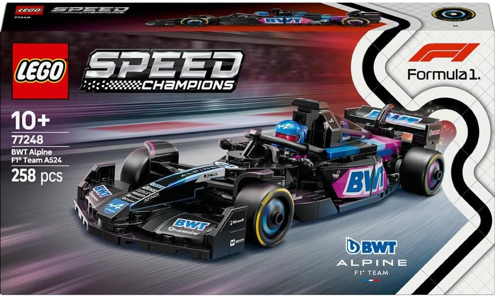 لگو Speed Champions BWT Alpine F1 Team ماشین مسابقه ساختنی مدل A524 کد 77248 لگو Speed Champions BWT Alpine F1 Team ماشین مسابقه ساختنی مدل A524 کد 77248