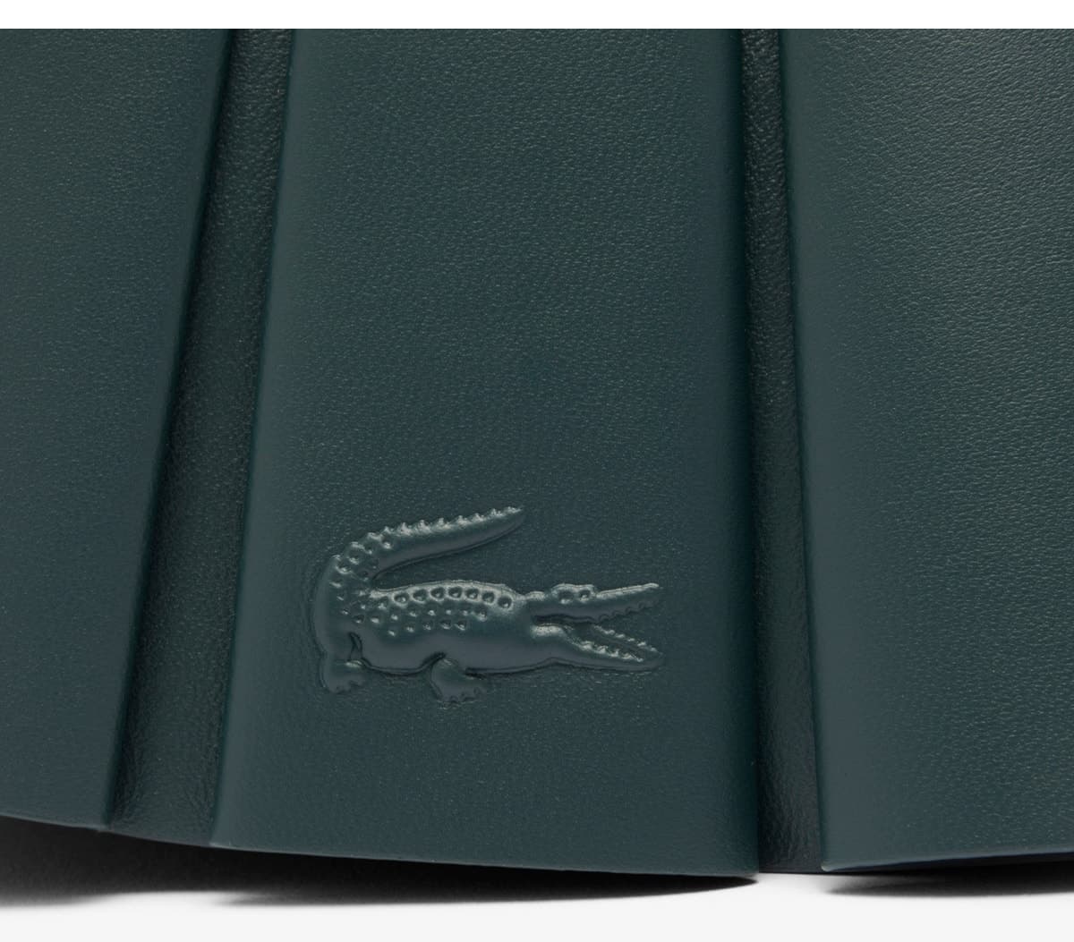کیف دوشی زنانه Lacoste کوچک چرمی سبز تیره Lenglen کیف دوشی زنانه Lacoste کوچک چرمی سبز تیره Lenglen