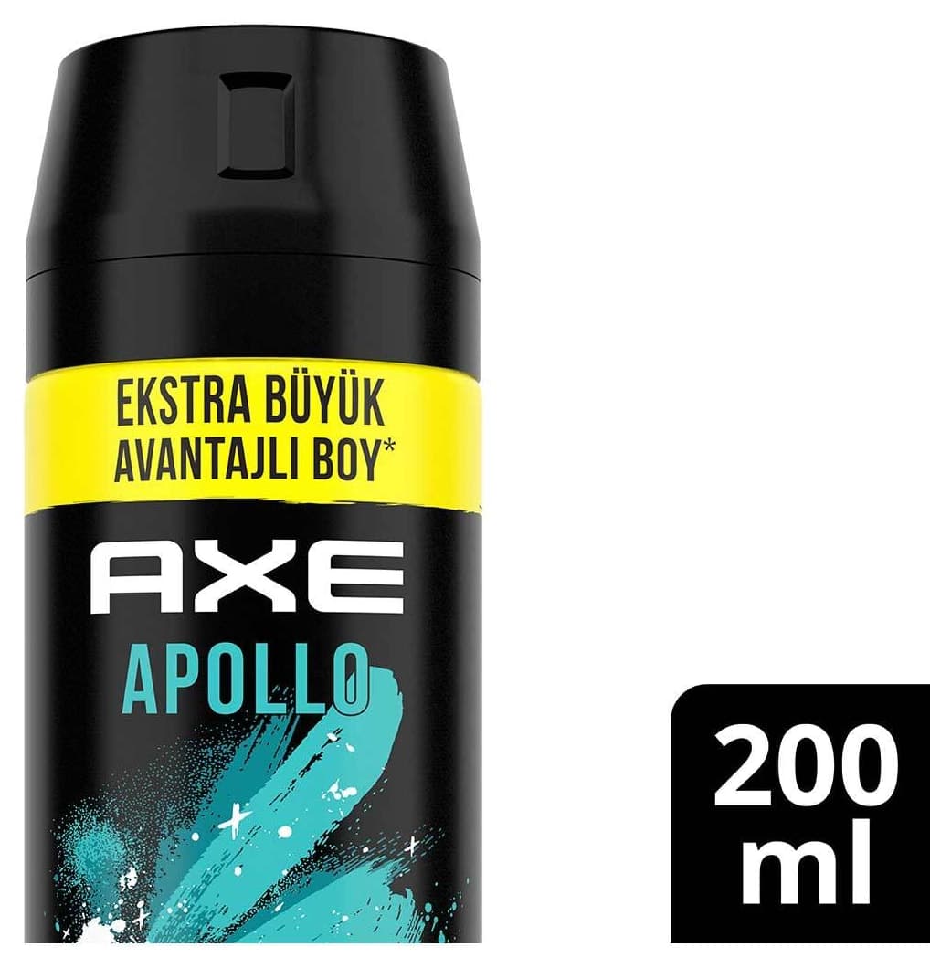 دئودورانت اسپری مردانه Axe 48 ساعت رایحه تاثیرگذار مدل Apollo 200 ml دئودورانت اسپری مردانه Axe 48 ساعت رایحه تاثیرگذار مدل Apollo 200 ml