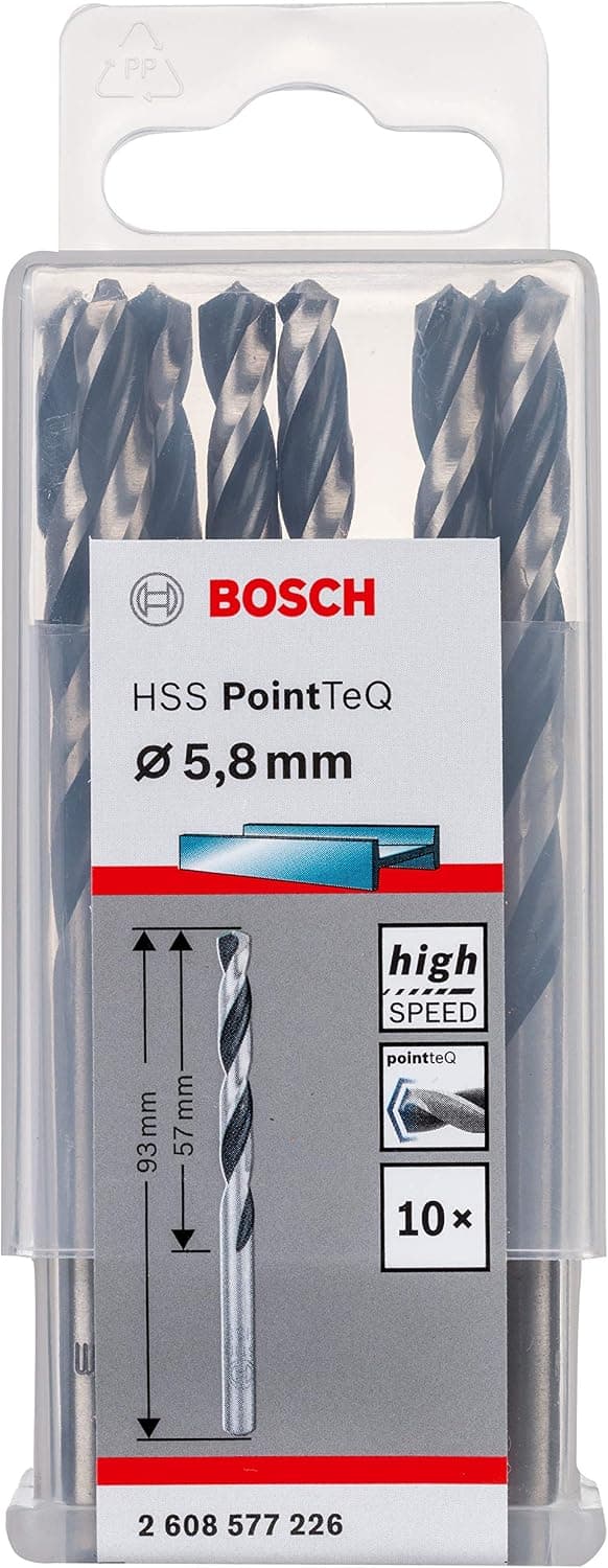 مته فلزی BOSCH اچاساس PointTeQ مطابق DIN 338 سایز 2,5 X 30 57 mm مدل 2608577193 مته فلزی BOSCH اچاساس PointTeQ مطابق DIN 338 سایز 2,5 X 30 57 mm مدل 2608577193