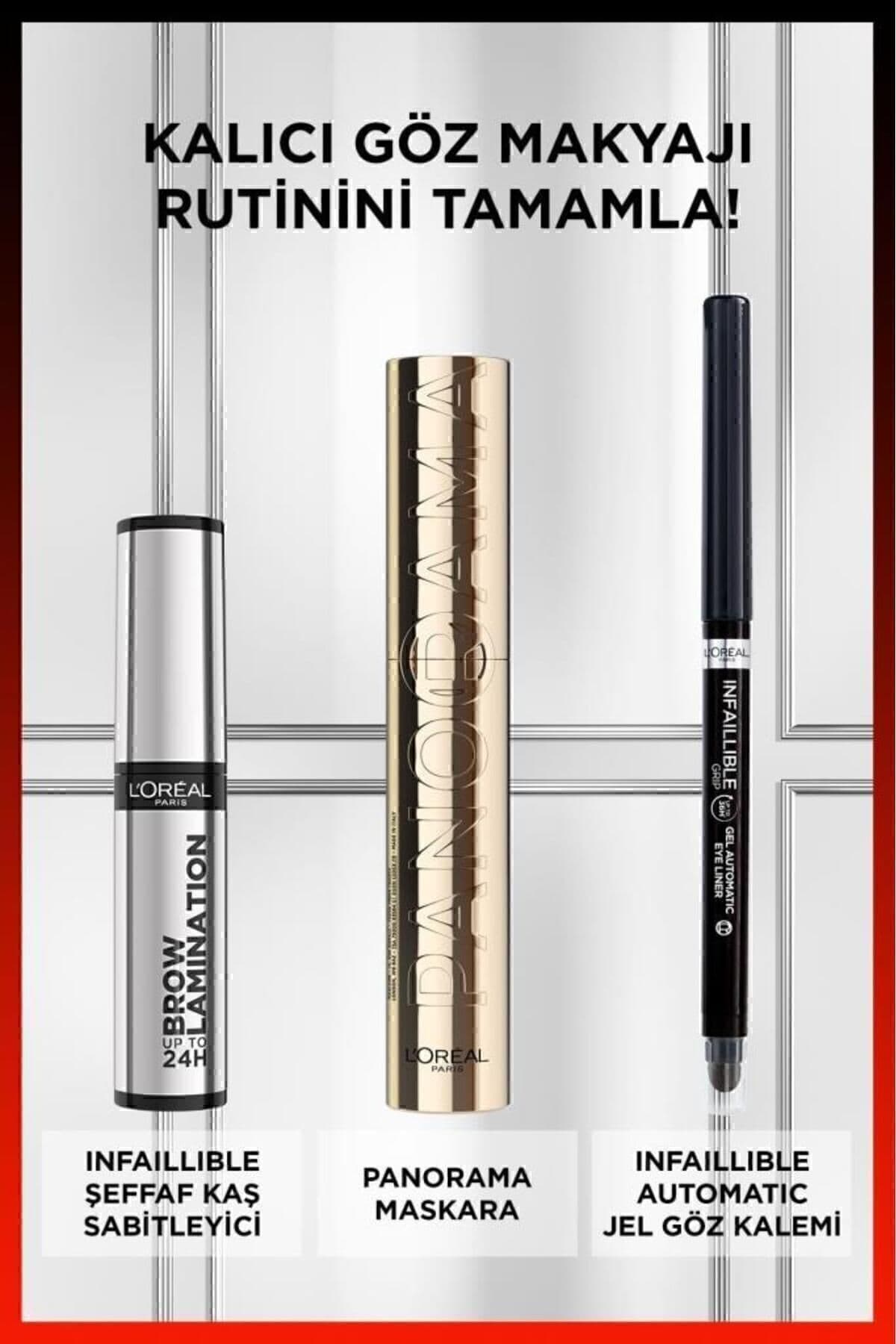 ژل ثابتکننده ابرو L'Oreal Paris Infaillible 24H Brow Lamination شفاف ژل ثابتکننده ابرو L'Oreal Paris Infaillible 24H Brow Lamination شفاف