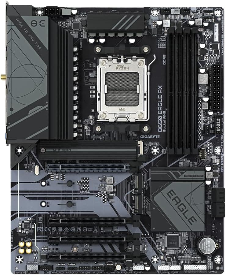 مادربرد Gigabyte مناسب پردازندههای AMD Ryzen 7000 مدل B650 EAGLE AX مادربرد Gigabyte مناسب پردازندههای AMD Ryzen 7000 مدل B650 EAGLE AX