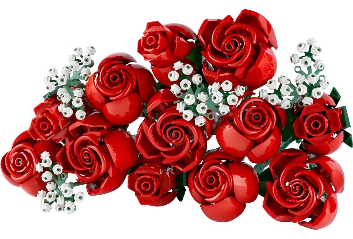 لگو Botanicals دستهگل رز برای بزرگسالان مدل 10328 (822 قطعه) لگو Botanicals دستهگل رز برای بزرگسالان مدل 10328 (822 قطعه)