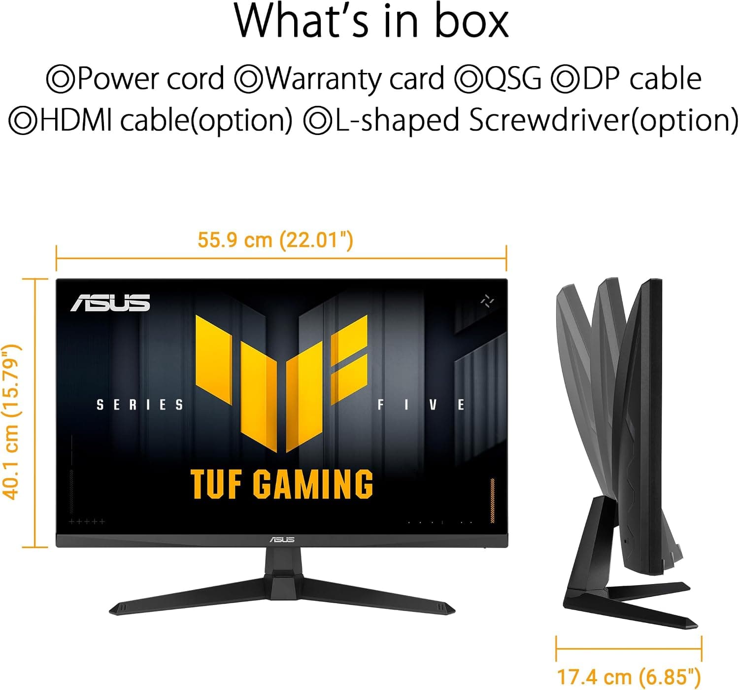 مانیتور گیمینگ ASUS TUF Gaming 24 اینچ 1080p 200Hz Fast IPS مدل VG259Q5A مانیتور گیمینگ ASUS TUF Gaming 24 اینچ 1080p 200Hz Fast IPS مدل VG259Q5A