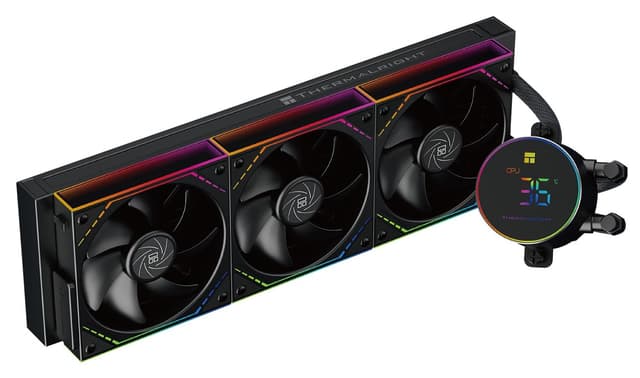 خنککننده مایع پردازنده سازگار با Intel و AMD Thermalright مشکی Frozen Magic 360 Digital ARGB V2 360mm خنککننده مایع پردازنده سازگار با Intel و AMD Thermalright مشکی Frozen Magic 360 Digital ARGB V2 360mm
