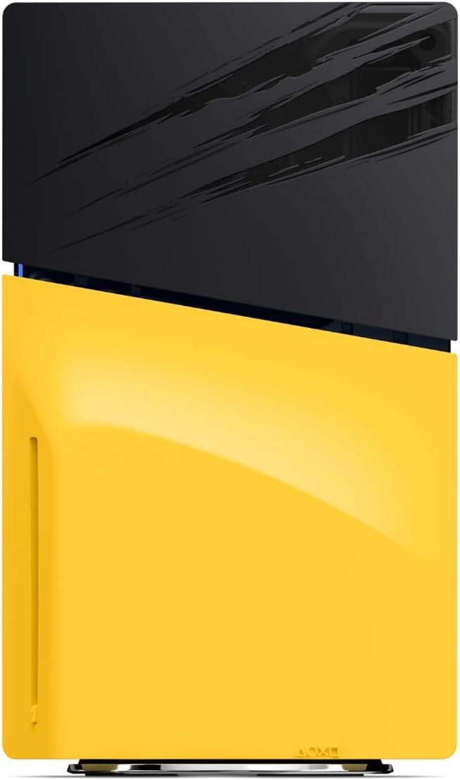 روکش کنسول PlayStation 5 مدل Marvel's Wolverine Battle Yellow روکش کنسول PlayStation 5 مدل Marvel's Wolverine Battle Yellow