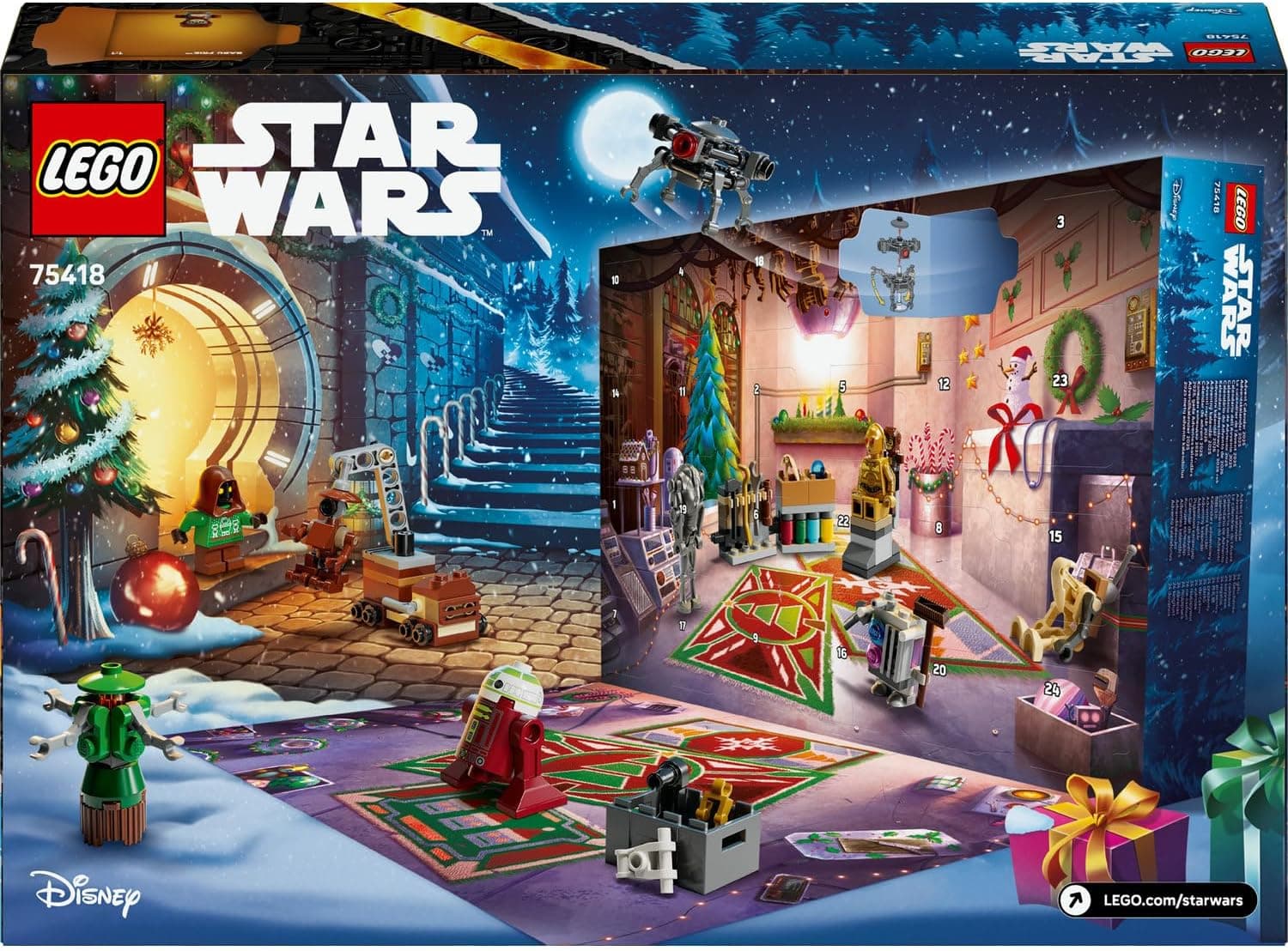 لگو Star Wars تقویم سال نو 2025 مدل 75418 با 263 قطعه لگو Star Wars تقویم سال نو 2025 مدل 75418 با 263 قطعه