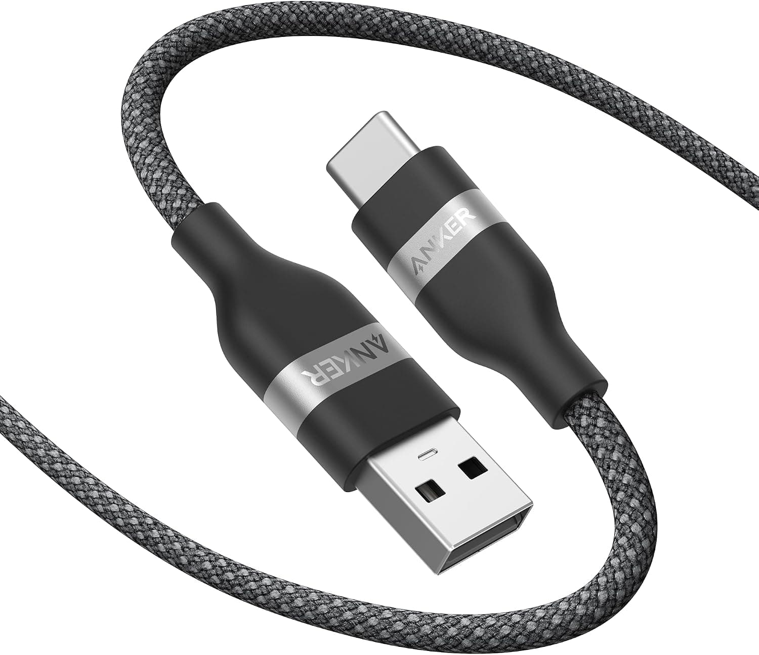 کابل Anker Nano مشکی USB-A به USB-C با قابلیت CarPlay 0.9m کابل Anker Nano مشکی USB-A به USB-C با قابلیت CarPlay 0.9m
