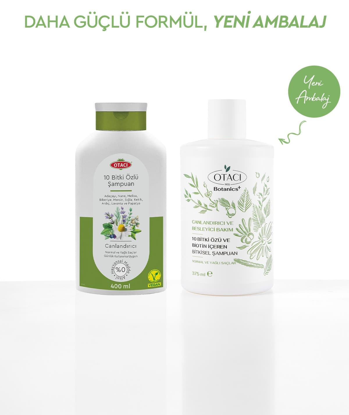 شامپو زنانه Otacı Botanics+ احیاکننده و مغذی با ۱۰ عصاره گیاهی و Biotin شامپو زنانه Otacı Botanics+ احیاکننده و مغذی با ۱۰ عصاره گیاهی و Biotin