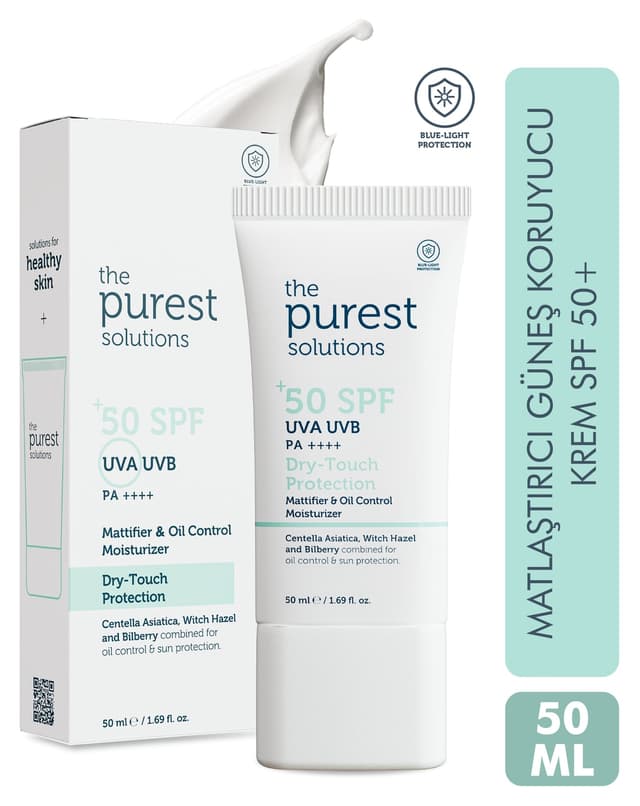 کرم ضدآفتاب پوست چرب و مختلط The Purest Solutions ماتکننده Dry-Touch 50 ml کرم ضدآفتاب پوست چرب و مختلط The Purest Solutions ماتکننده Dry-Touch 50 ml