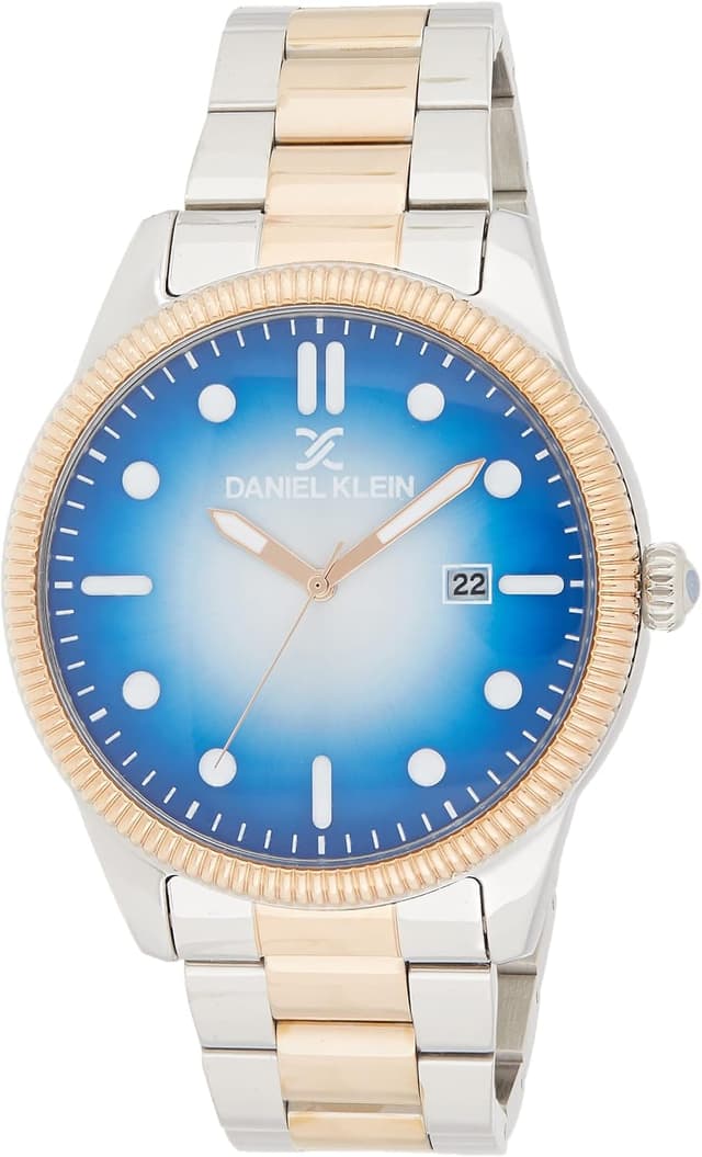 ساعت مچی مردانه Daniel Klein صفحه آبی بند چندرنگ مدل Dk.1.12576-4 ساعت مچی مردانه Daniel Klein صفحه آبی بند چندرنگ مدل Dk.1.12576-4