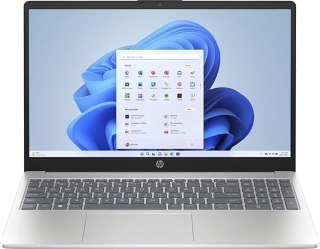 لپتاپ HP پانزدهاینچی نقرهای مدل 15 با پردازنده Ryzen 5 7520U لپتاپ HP پانزدهاینچی نقرهای مدل 15 با پردازنده Ryzen 5 7520U