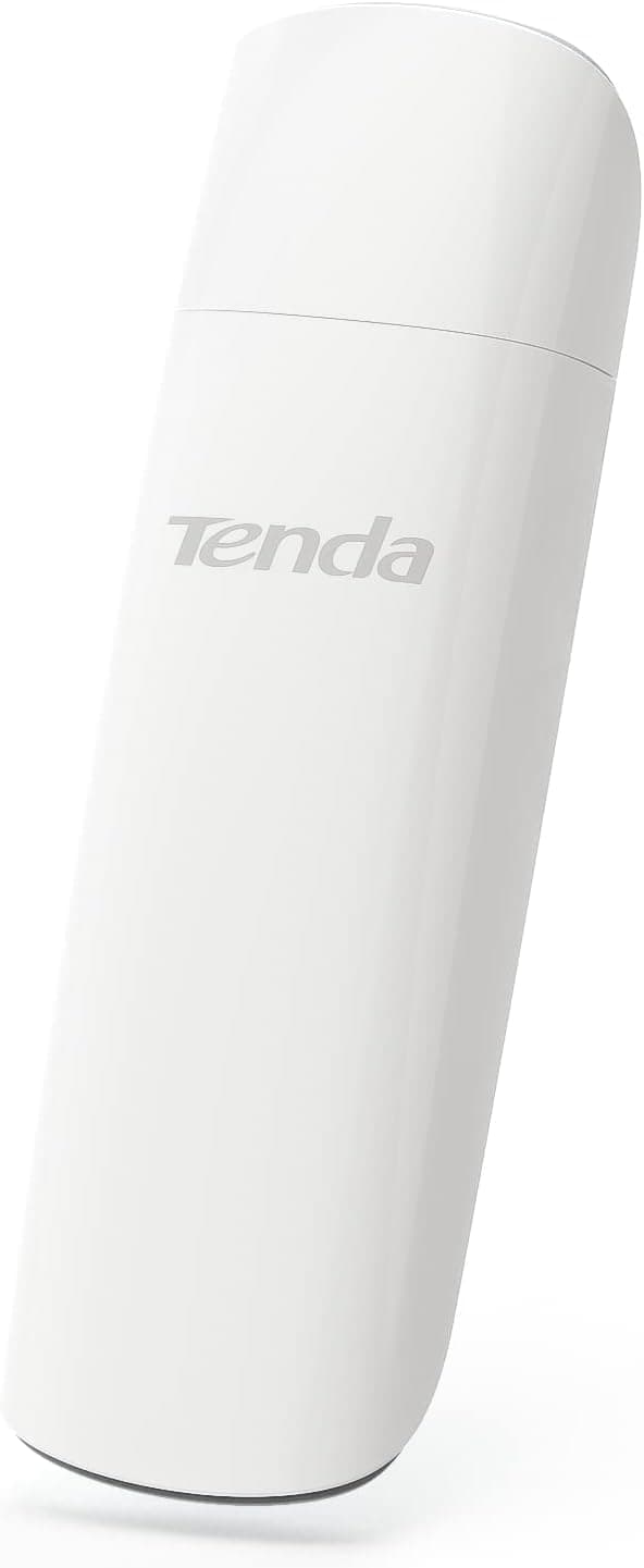 آداپتور وایفای USB Tenda مدل U18 WiFi 6 AX1800 دوباند سفید آداپتور وایفای USB Tenda مدل U18 WiFi 6 AX1800 دوباند سفید