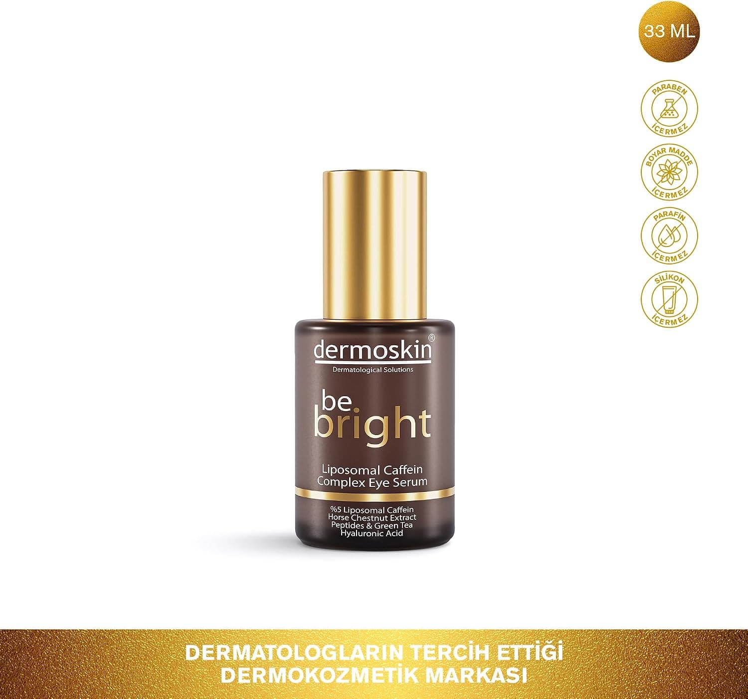 سرم دور چشم Dermoskin Be Bright با کمپلکس لیپوزومال Caffein %15 سرم دور چشم Dermoskin Be Bright با کمپلکس لیپوزومال Caffein %15