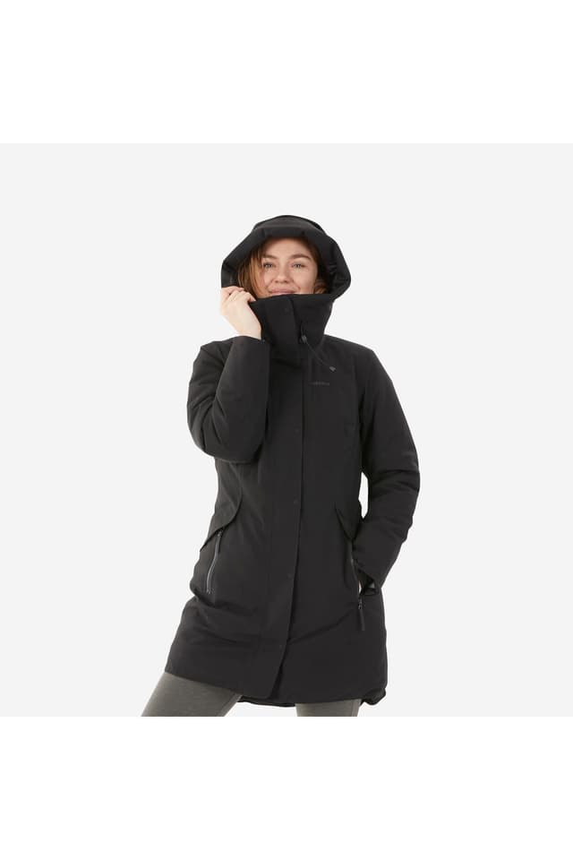 کاپشن زمستانی زنانه Decathlon Quechua ضدآب مشکی مدل NH500 -10 °C کاپشن زمستانی زنانه Decathlon Quechua ضدآب مشکی مدل NH500 -10 °C