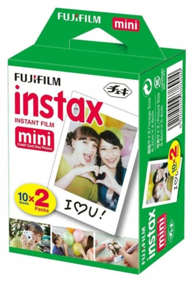 فیلم عکاسی Fujifilm برای دوربین Instax Mini 7-8-9-25-70-90 بسته 20 تایی فیلم عکاسی Fujifilm برای دوربین Instax Mini 7-8-9-25-70-90 بسته 20 تایی