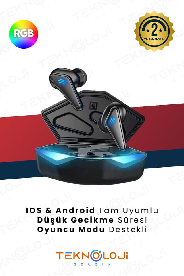 هدفون بیسیم بلوتوثی گیمینگ Teknoloji Gelsin داخل گوشی با میکروفون هدفون بیسیم بلوتوثی گیمینگ Teknoloji Gelsin داخل گوشی با میکروفون