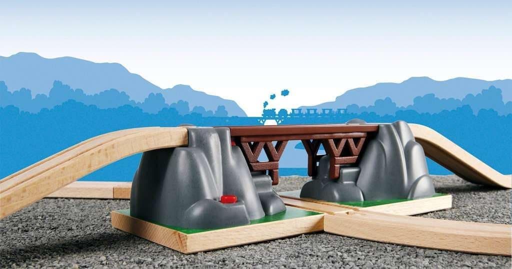 پل ریزشی اسباببازی قطار کودکان BRIO مدل 33391 پل ریزشی اسباببازی قطار کودکان BRIO مدل 33391
