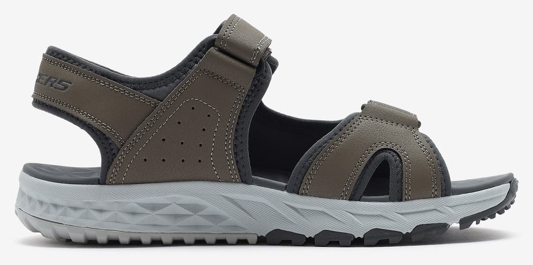 صندل مردانه Skechers Escape Plan Trail Sandal-Forever Pursuit طبیعی/خاکستری مدل 237588 NTGY صندل مردانه Skechers Escape Plan Trail Sandal-Forever Pursuit طبیعی/خاکستری مدل 237588 NTGY