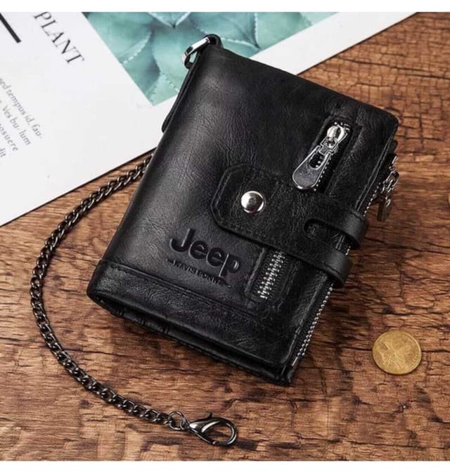 کیف پول زنانه Jeep چرم طبیعی 100% با محافظ RFID کیف پول زنانه Jeep چرم طبیعی 100% با محافظ RFID