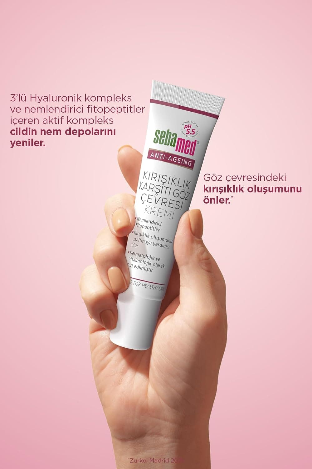 کرم دور چشم ضدچروک و ضدپیری Sebamed Wrinkle Filler 15ml کرم دور چشم ضدچروک و ضدپیری Sebamed Wrinkle Filler 15ml