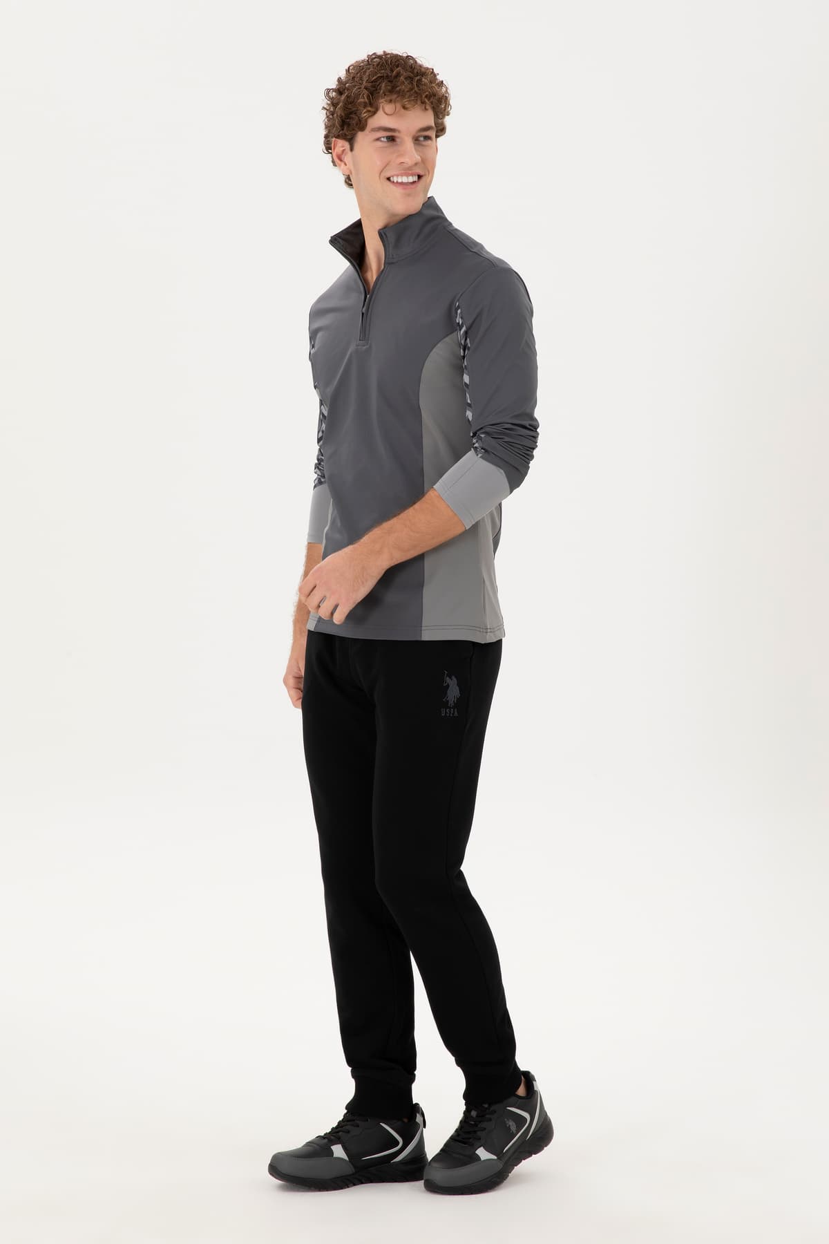 سویشرت مردانه U.S. Polo Assn. ذغالی مدل 50290613-VR006 سویشرت مردانه U.S. Polo Assn. ذغالی مدل 50290613-VR006