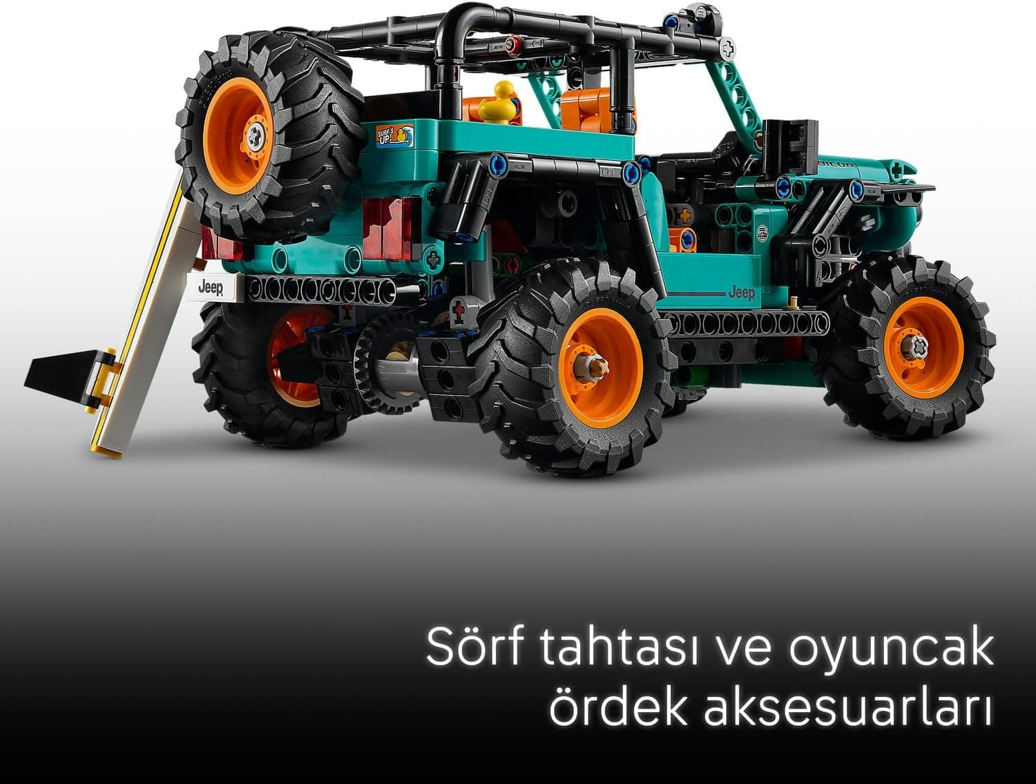 لگو Technic Jeep Wrangler Rubicon SUV مدل 42227 لگو Technic Jeep Wrangler Rubicon SUV مدل 42227
