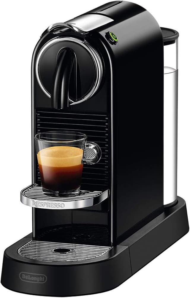 اسپرسوساز Nespresso De'Longhi مشکی با پمپ فشار بالا مدل EN167.B اسپرسوساز Nespresso De'Longhi مشکی با پمپ فشار بالا مدل EN167.B
