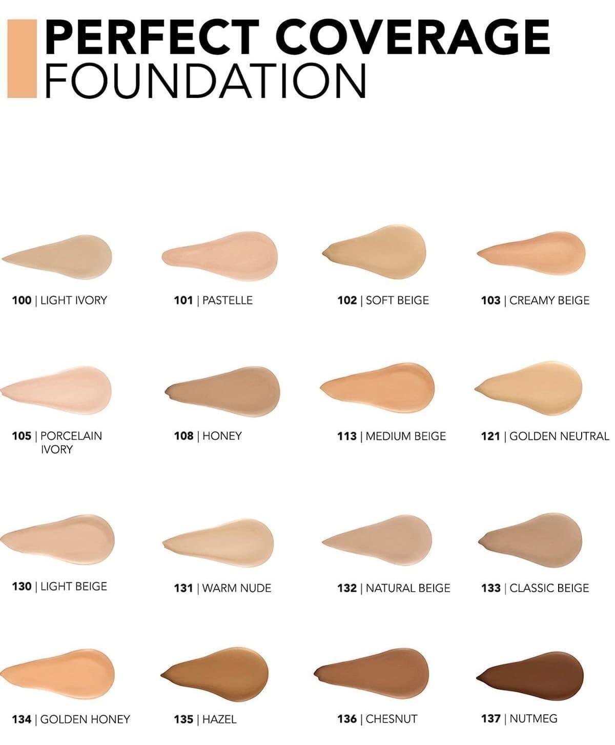 فاندیشن Flormar Perfect Coverage بر پایه آب زیرتون صورتی بژ گرم مدل 131 فاندیشن Flormar Perfect Coverage بر پایه آب زیرتون صورتی بژ گرم مدل 131