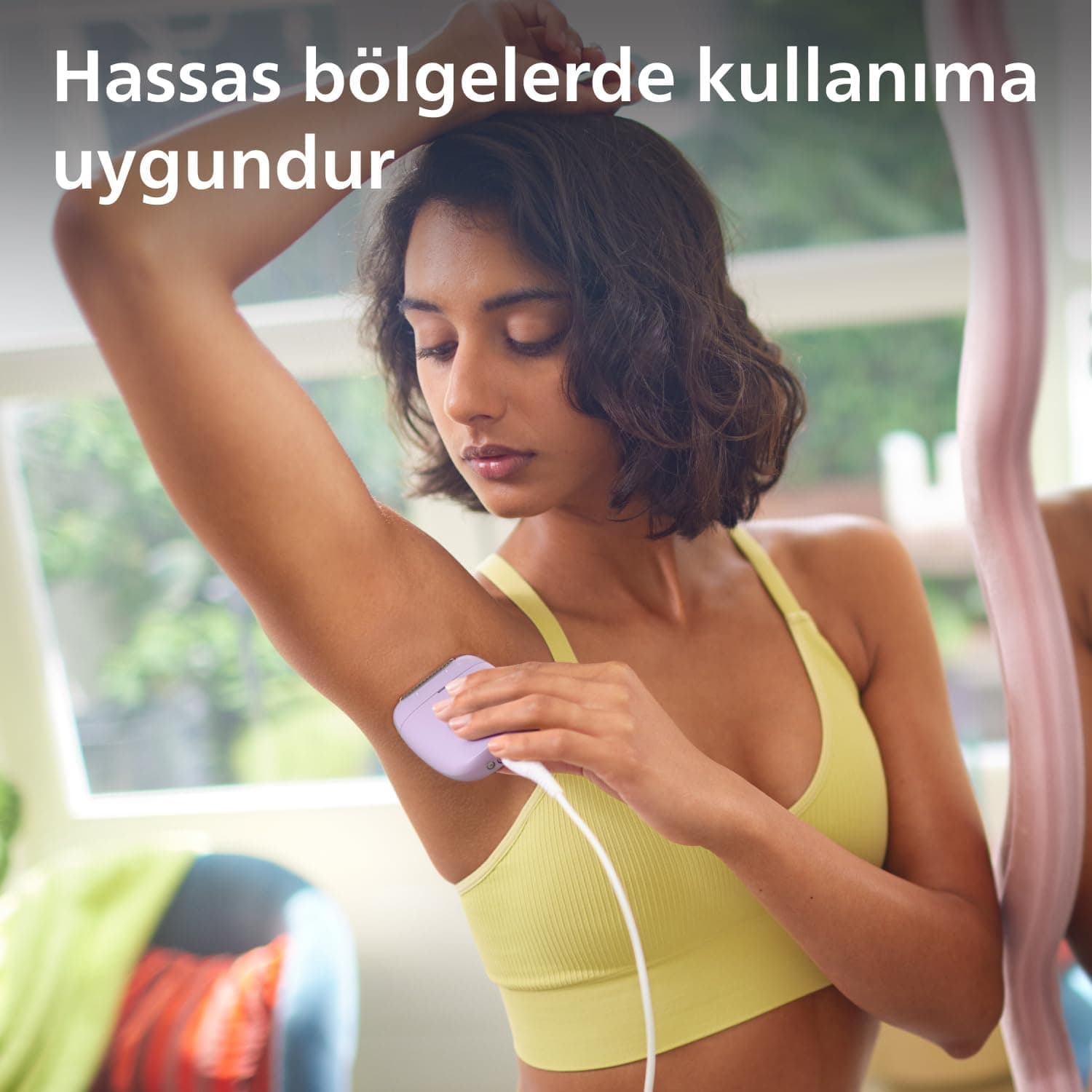 دستگاه اپیلاتور PHILIPS قابل شستوشو با سری ناحیه حساس و ماساژور یاسی مدل BRE237/05 دستگاه اپیلاتور PHILIPS قابل شستوشو با سری ناحیه حساس و ماساژور یاسی مدل BRE237/05