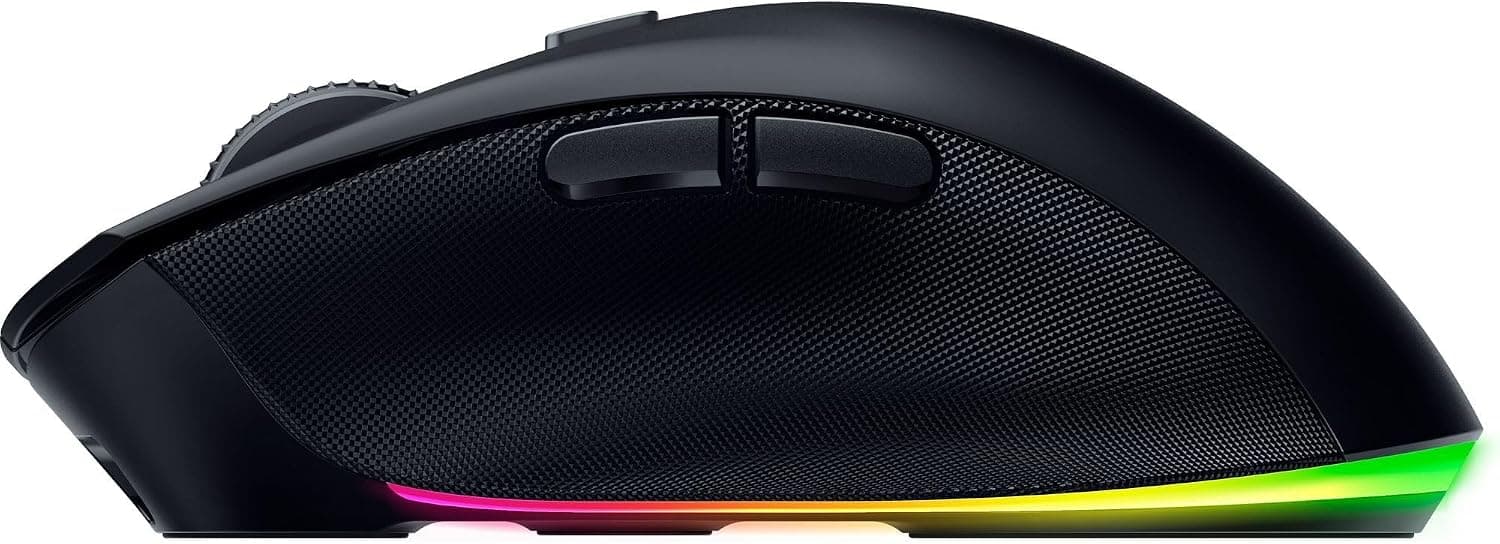 موس بیسیم ارگونومیک Razer Pro Click V2 با AI Prompt Assist و حسگر نوری 30K، مشکی موس بیسیم ارگونومیک Razer Pro Click V2 با AI Prompt Assist و حسگر نوری 30K، مشکی