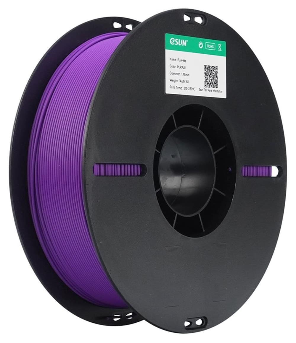 فیلامنت eSun بنفش پرسرعت 1.75mm 1kg قرقره مدل PLA+HS فیلامنت eSun بنفش پرسرعت 1.75mm 1kg قرقره مدل PLA+HS