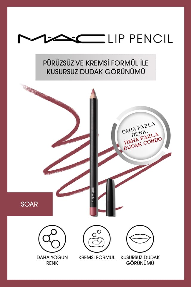 مداد لب Mac کرمی ماندگار مدل Soar 1.45 G مداد لب Mac کرمی ماندگار مدل Soar 1.45 G