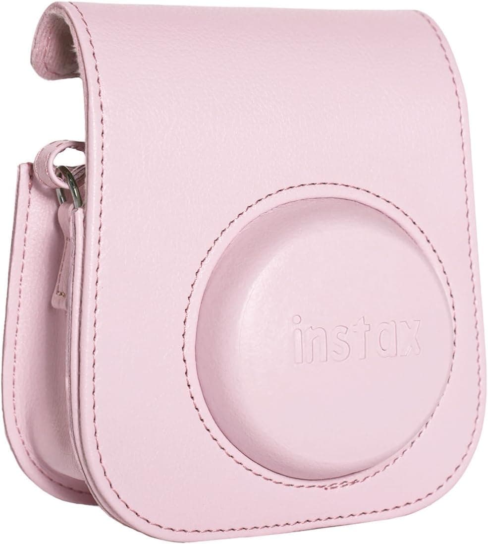 کیف Fujifilm Instax Mini 12 چرمی صورتی کیف Fujifilm Instax Mini 12 چرمی صورتی