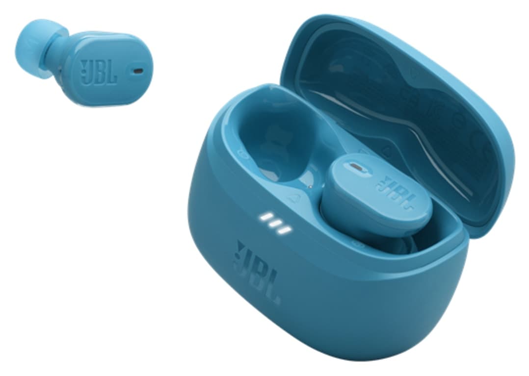 ایرفون درونگوش بیسیم JBL مدل Tune BUDS2 فیروزهای ایرفون درونگوش بیسیم JBL مدل Tune BUDS2 فیروزهای