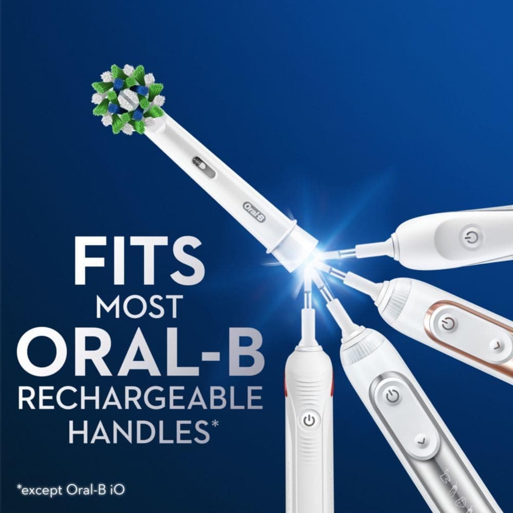 سری یدکی مسواک برقی Oral-B CrossAction 2ct سری یدکی مسواک برقی Oral-B CrossAction 2ct