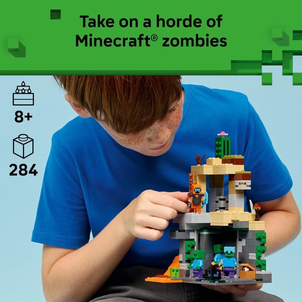لگو Minecraft Zombie Dungeon مدل 21587 لگو Minecraft Zombie Dungeon مدل 21587