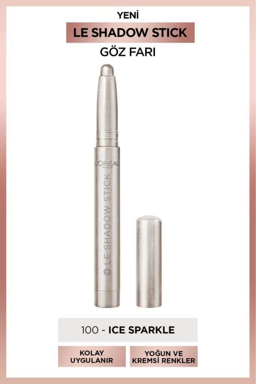 مداد سایه چشم L'Oréal Paris یخی درخشان مدل Le Shadow Stick 100 مداد سایه چشم L'Oréal Paris یخی درخشان مدل Le Shadow Stick 100