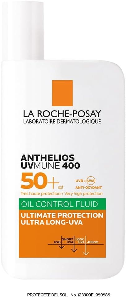 کرم ضد آفتاب صورت مایع La Roche-Posay مدل Anthelios Oil Control Fluid با SPF 50+ حجم 50 ml کرم ضد آفتاب صورت مایع La Roche-Posay مدل Anthelios Oil Control Fluid با SPF 50+ حجم 50 ml