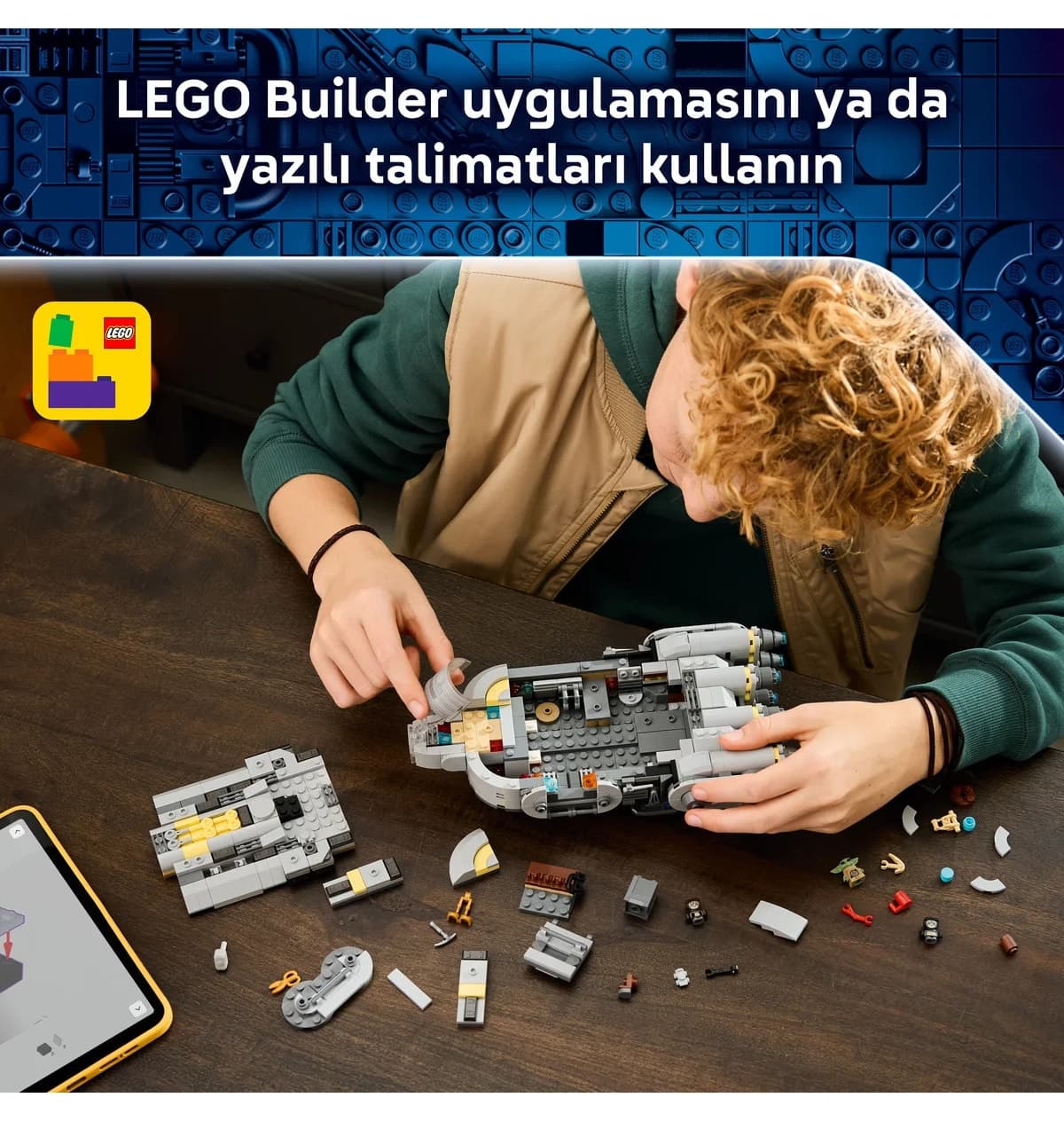 لگو Star Wars Mandalorian و Grogu Anzellan Starship مدل 75445 لگو Star Wars Mandalorian و Grogu Anzellan Starship مدل 75445