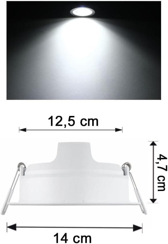 اسپات LED توکار PHILIPS مدل 59464 Meson 12,5 W 1300 Lumen 6500K نور سفید اسپات LED توکار PHILIPS مدل 59464 Meson 12,5 W 1300 Lumen 6500K نور سفید